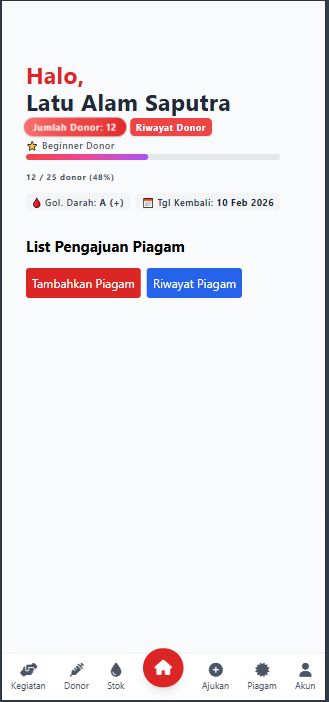 Panduan 6. Cara Mengajukan Piagam Donor