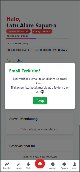 Panduan 3. Cara Verifikasi Email